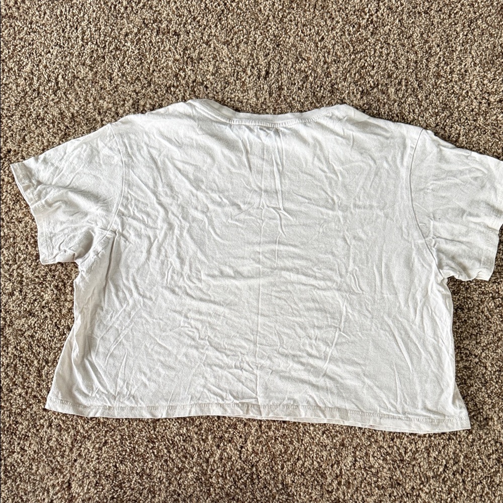 American Eagle Outfitters cropped oversized T-Shirt size medium - Picture 3 of 4